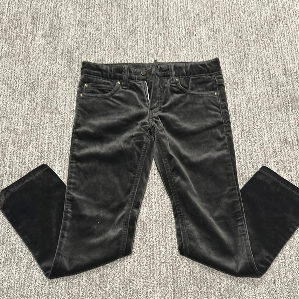 Stylish Black Corduroy Pants